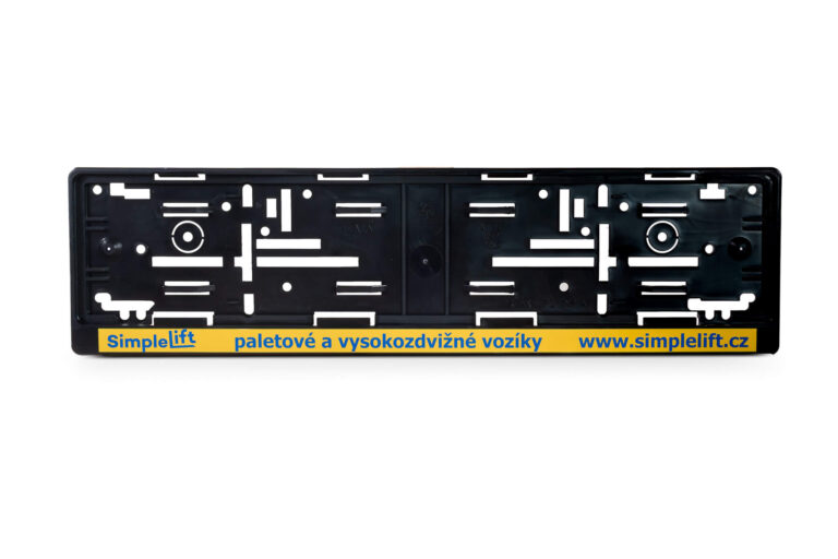 Podložka pod registrační značku