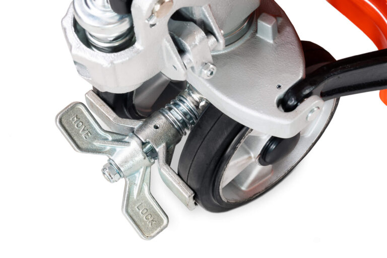 Přídavná brzda na paletový vozík